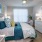 bedroom with a bed and ceiling fan