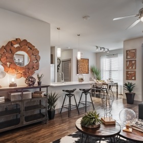 Spacious living areas to recline and recharge