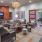 tv and sitting areas in large clubroom