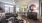 a living room open to kitchen