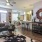 a living room open to kitchen